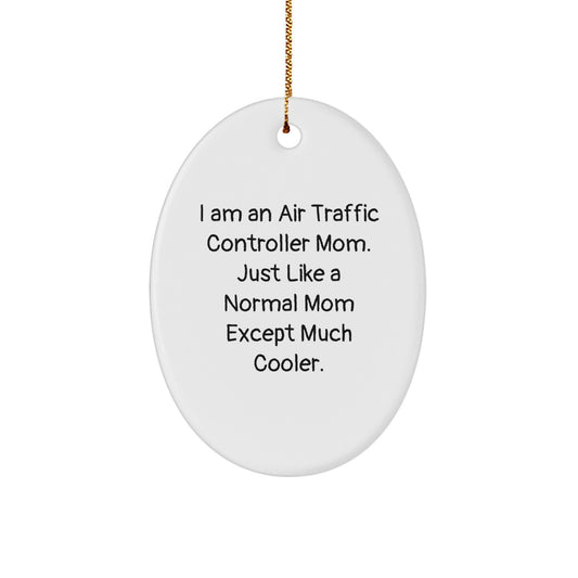 Teen Air Traffic Controller Mom Memento Christmas Ornament Gift - Image 1