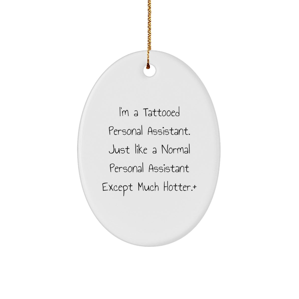 Personal Assistant Keepsake Christmas Ornament for Him Gift - Image 1
