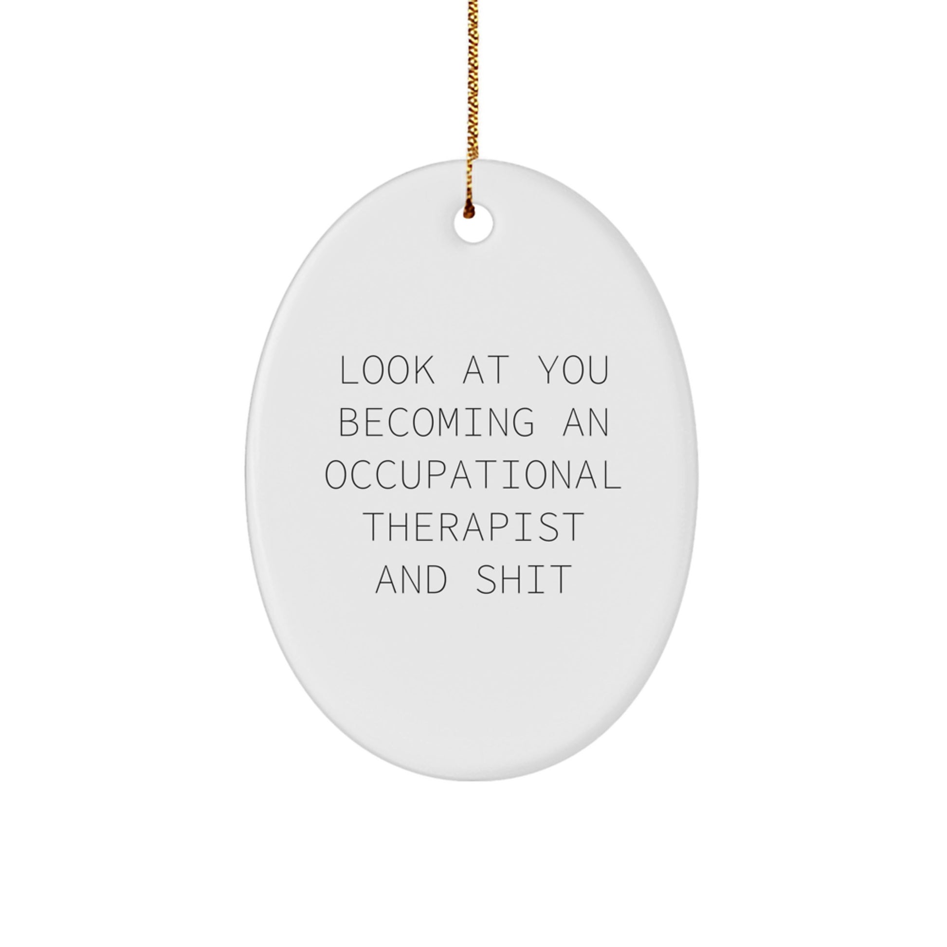 Occupational Therapist Christmas Ornament Look at You Gift for Her - Image 1