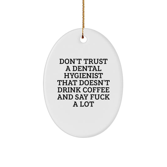 Christmas Unique Gift Dental Hygienist Christmas Ornament for Her Present - Image 1