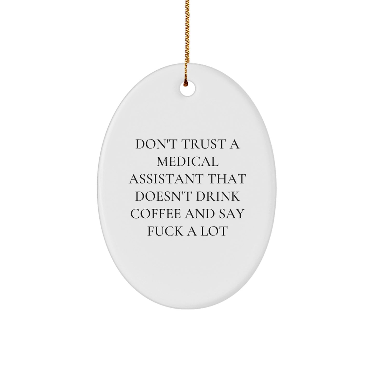 Medical Assistant Vivid Christmas Ornament Keepsake for Him Gift - Image 1