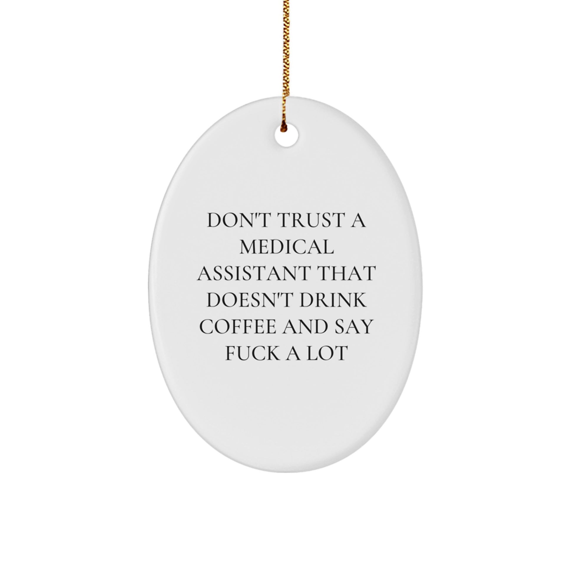 Medical Assistant Vivid Christmas Ornament Keepsake for Him Gift - Image 1