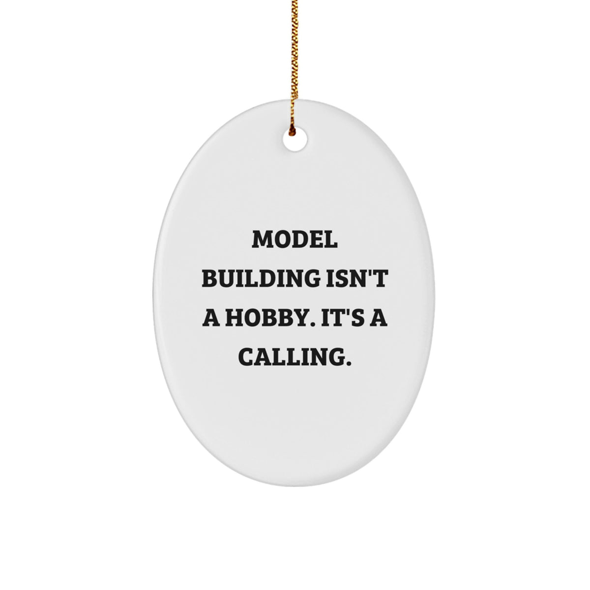 Model Building Christmas Ornament for Him Gift – Model Building - Image 1