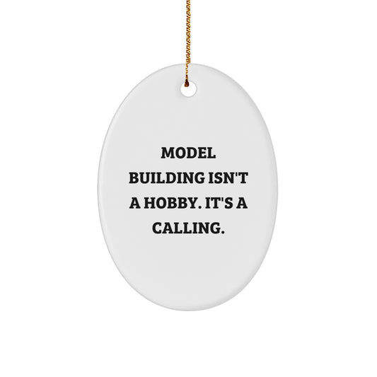 Model Building Christmas Ornament for Him Gift – Model Building - Image 1