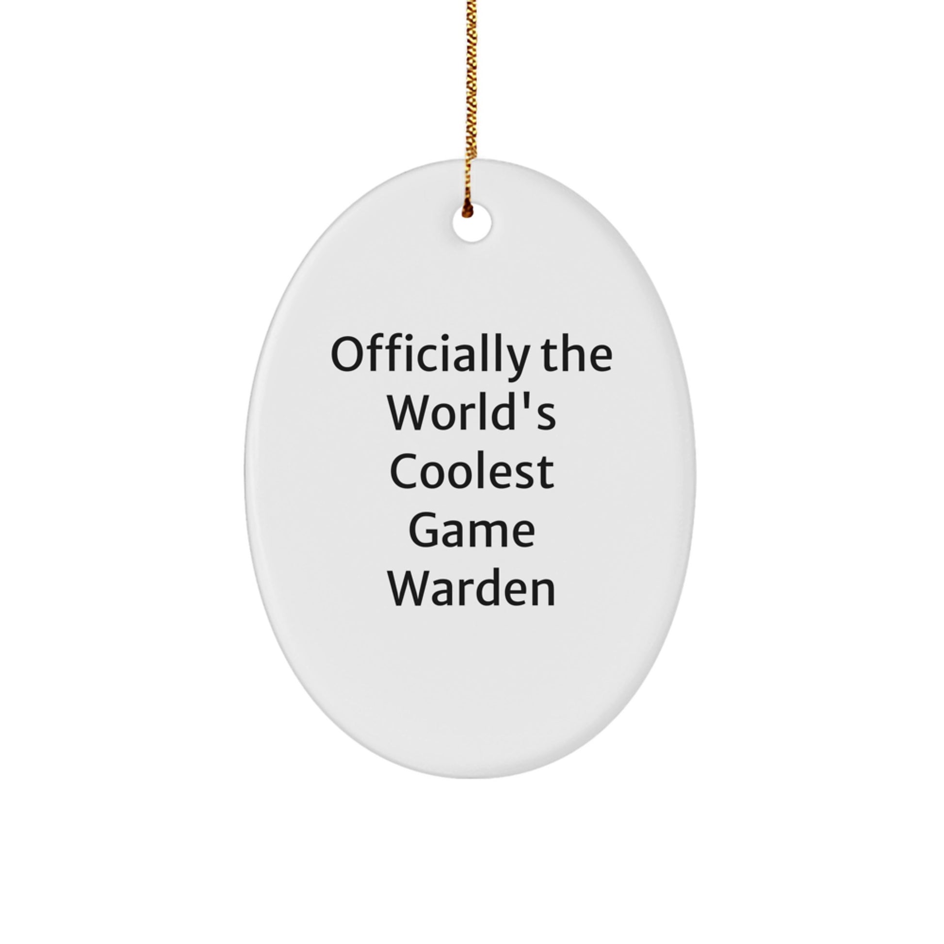 Game Warden Keepsake Christmas Unique Gift for Him – Officially the World's - Image 1