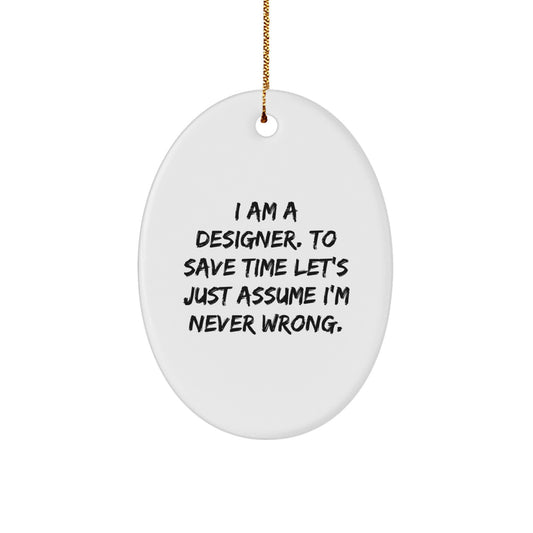 Designer Keepsake Christmas Ornament for Him Gift – Surprise Holiday - Image 1