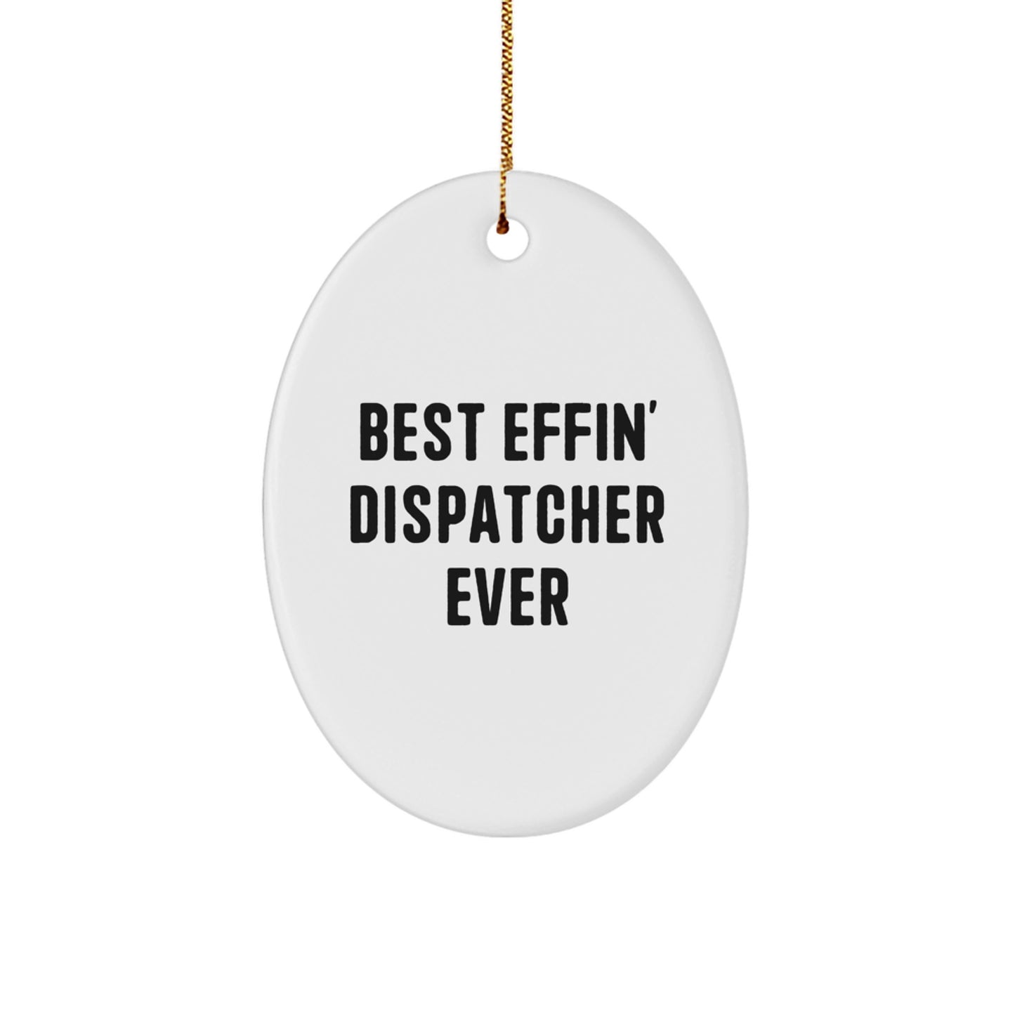 Dispatcher Keepsake Christmas Ornament for Him Gift - Image 1