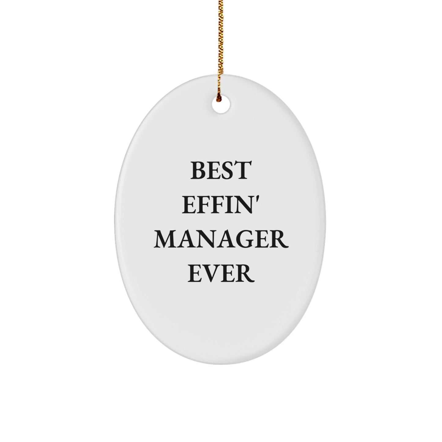Manager Christmas Ornament Treasure for Family Gift - Image 1