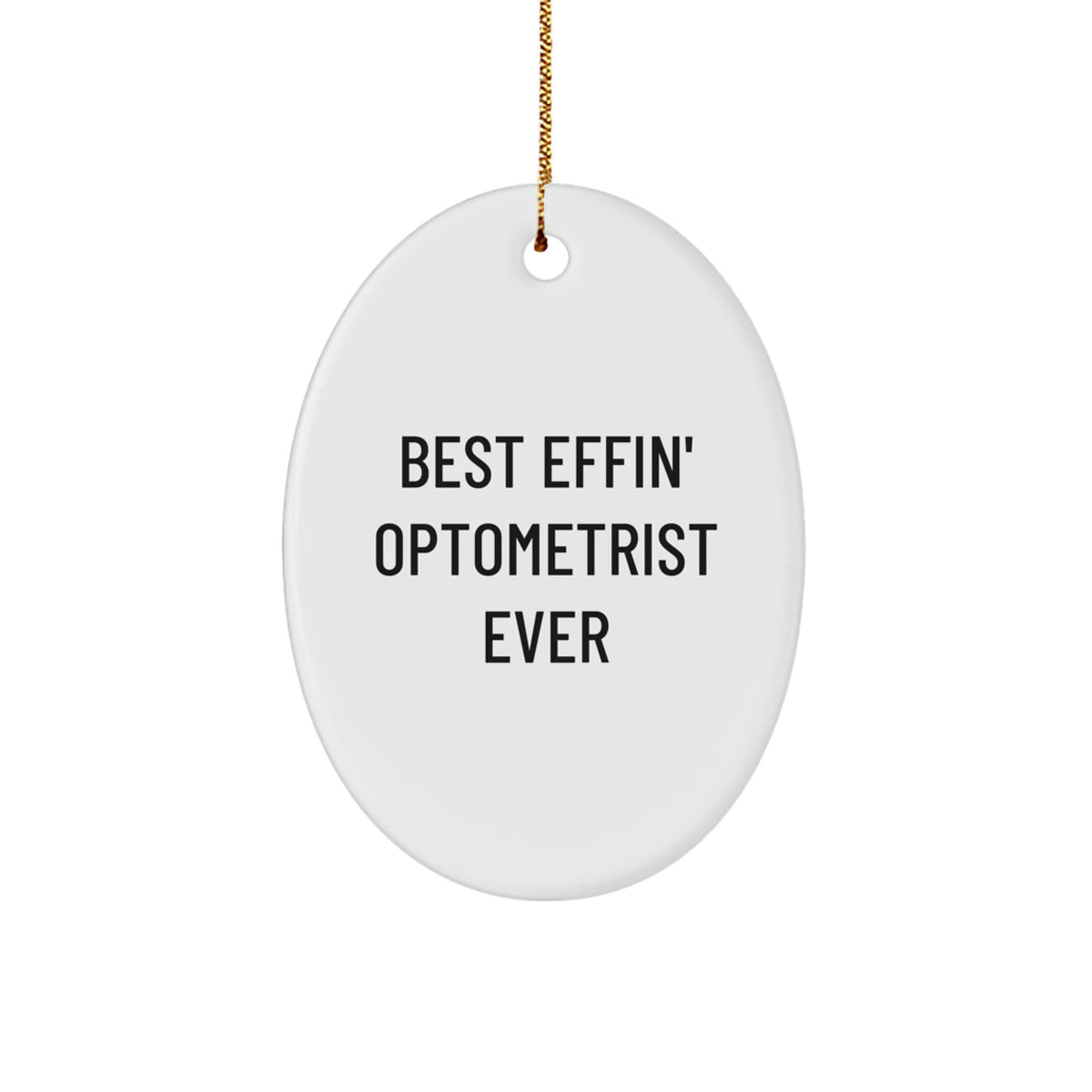 Optometrist Keepsake Christmas Ornament for Him Gift - Image 1