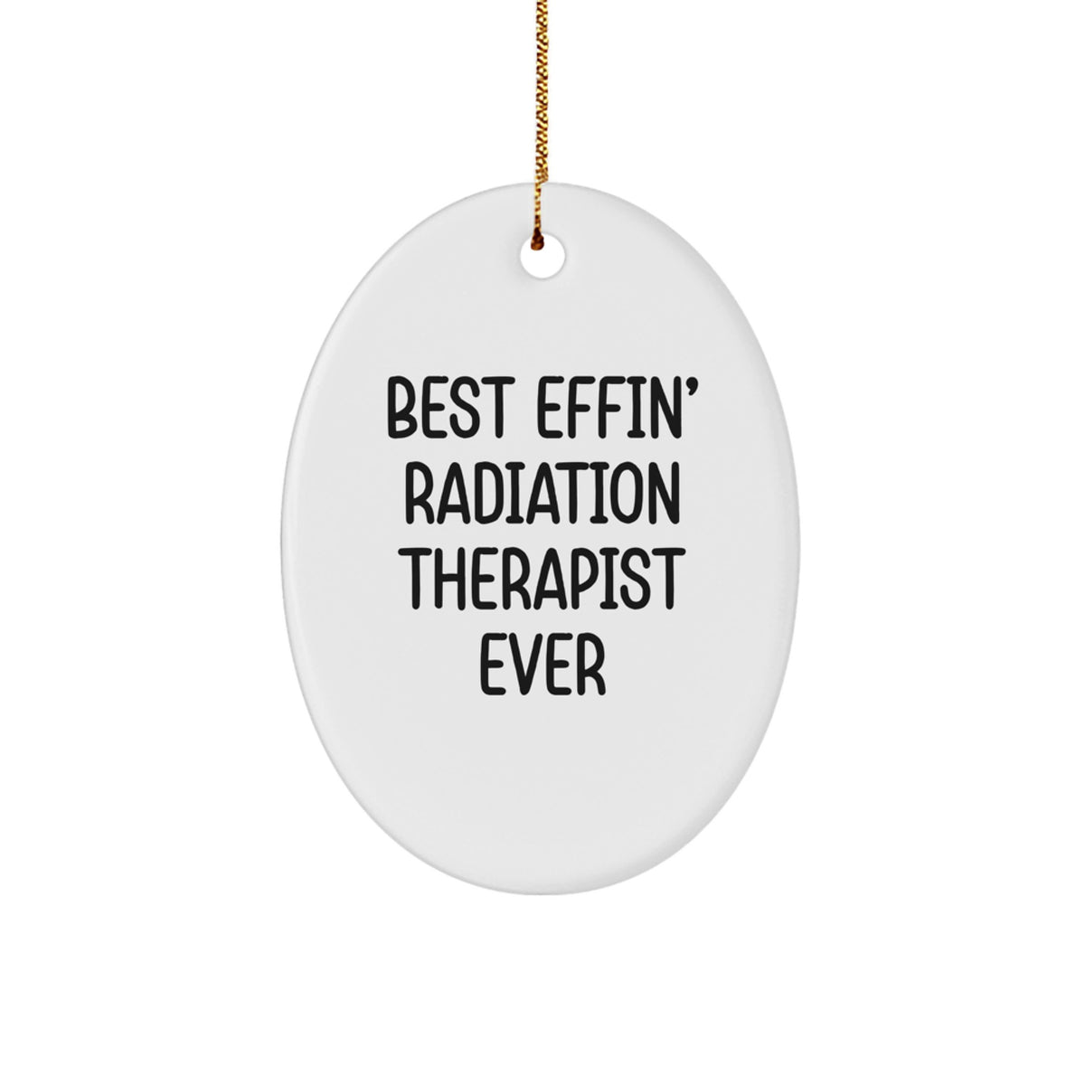 Radiation Therapist Keepsake Vibrant Christmas Ornament for Him Gift - Image 1