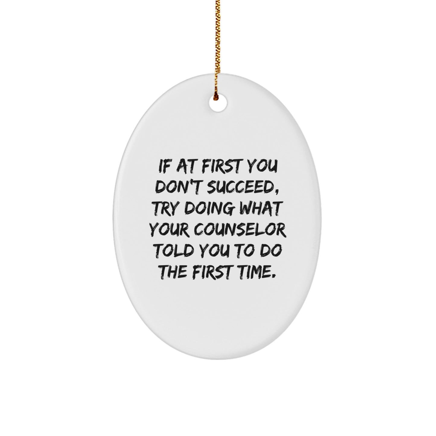 Counselor Christmas Ornament Idea for Coworkers Gift - Image 1