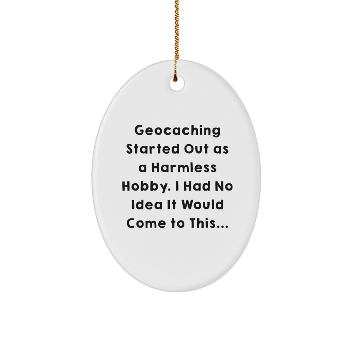 Christmas Gift Geocaching Present for Her - Harmless Hobby Keepsake - Image 1