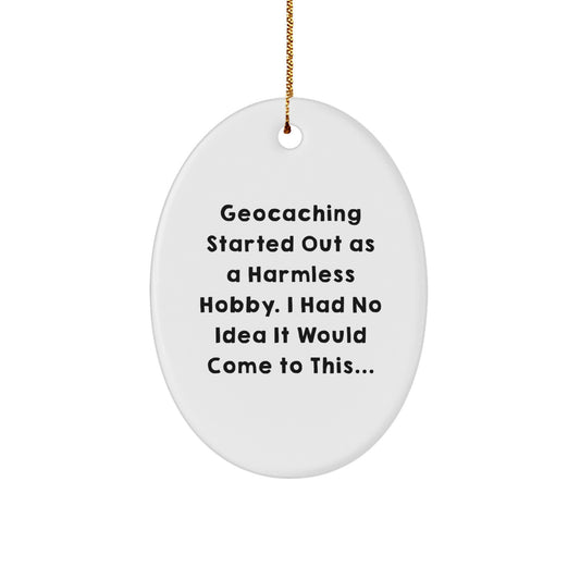 Christmas Gift Geocaching Present for Her - Harmless Hobby Keepsake - Image 1