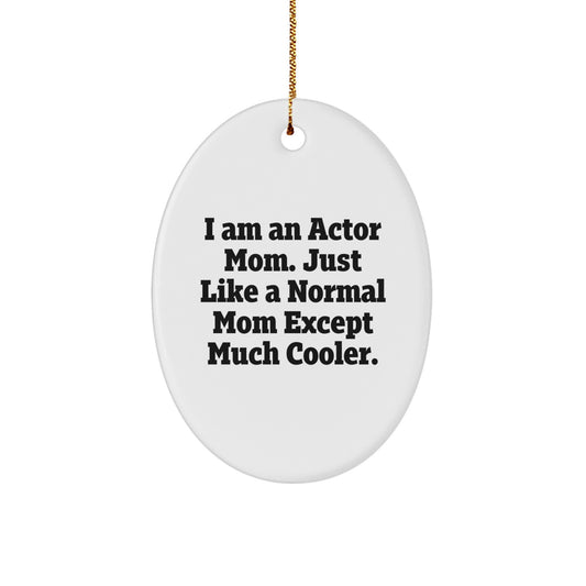 Teen Actor Mom Memento Christmas Ornament Gift for Teens Brightly - Image 1