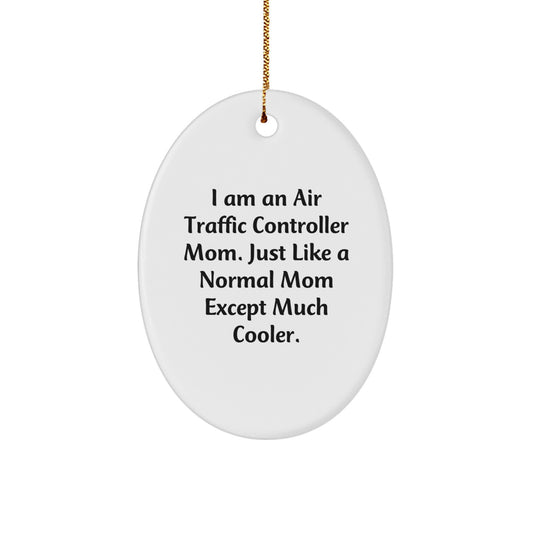 Air Traffic Controller Keepsake Christmas Ornament for Him Personal Gift - Image 1