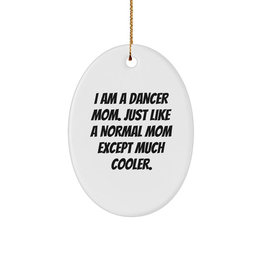 Dancer Keepsake Christmas Ornament for Him Gift Proud Mom and Family - Image 1