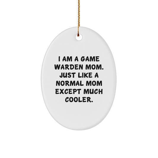 Favorite Game Warden Mom Christmas Ornament for Kids Gift - Image 1