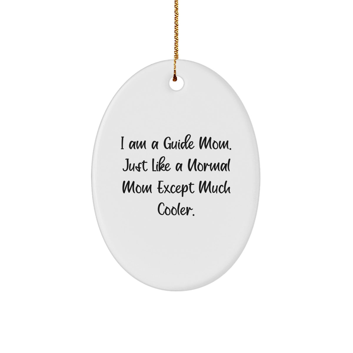 Guide Mom Keepsake Holiday Bright Christmas Ornament for Him Gift - Image 1