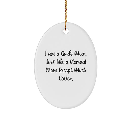 Guide Mom Keepsake Holiday Bright Christmas Ornament for Him Gift - Image 1