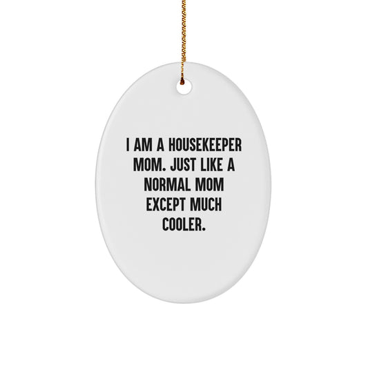 Housekeeper Keepsake Bright Christmas Ornament for Him Gift Joy - Image 1