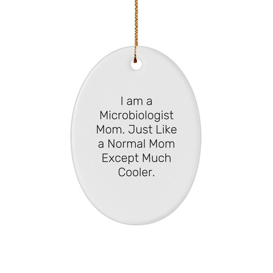 Microbiologist Keepsake Christmas Ornament for Him Gift - Image 1