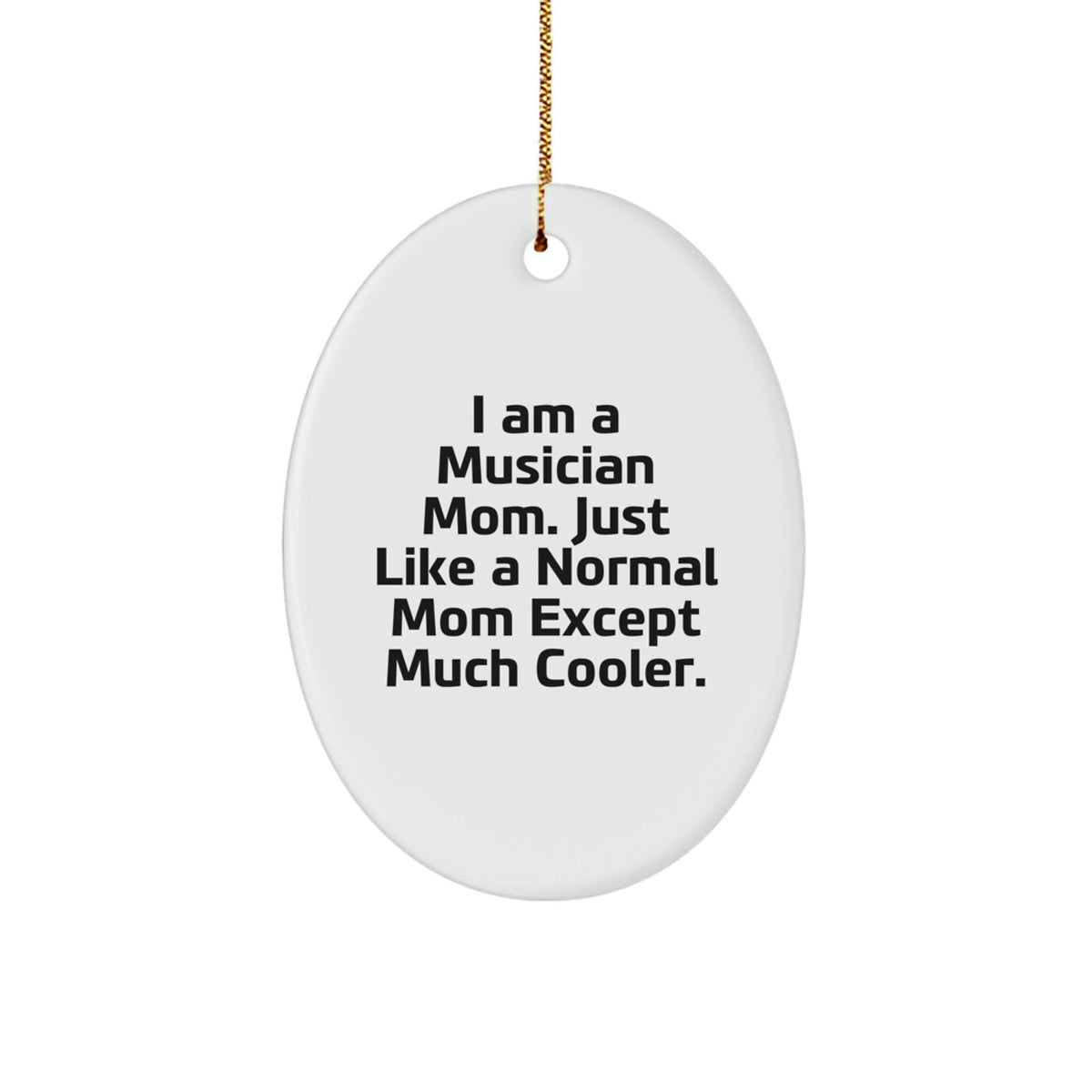 Musician Christmas Ornament Keepsake for Him Gift - Image 1