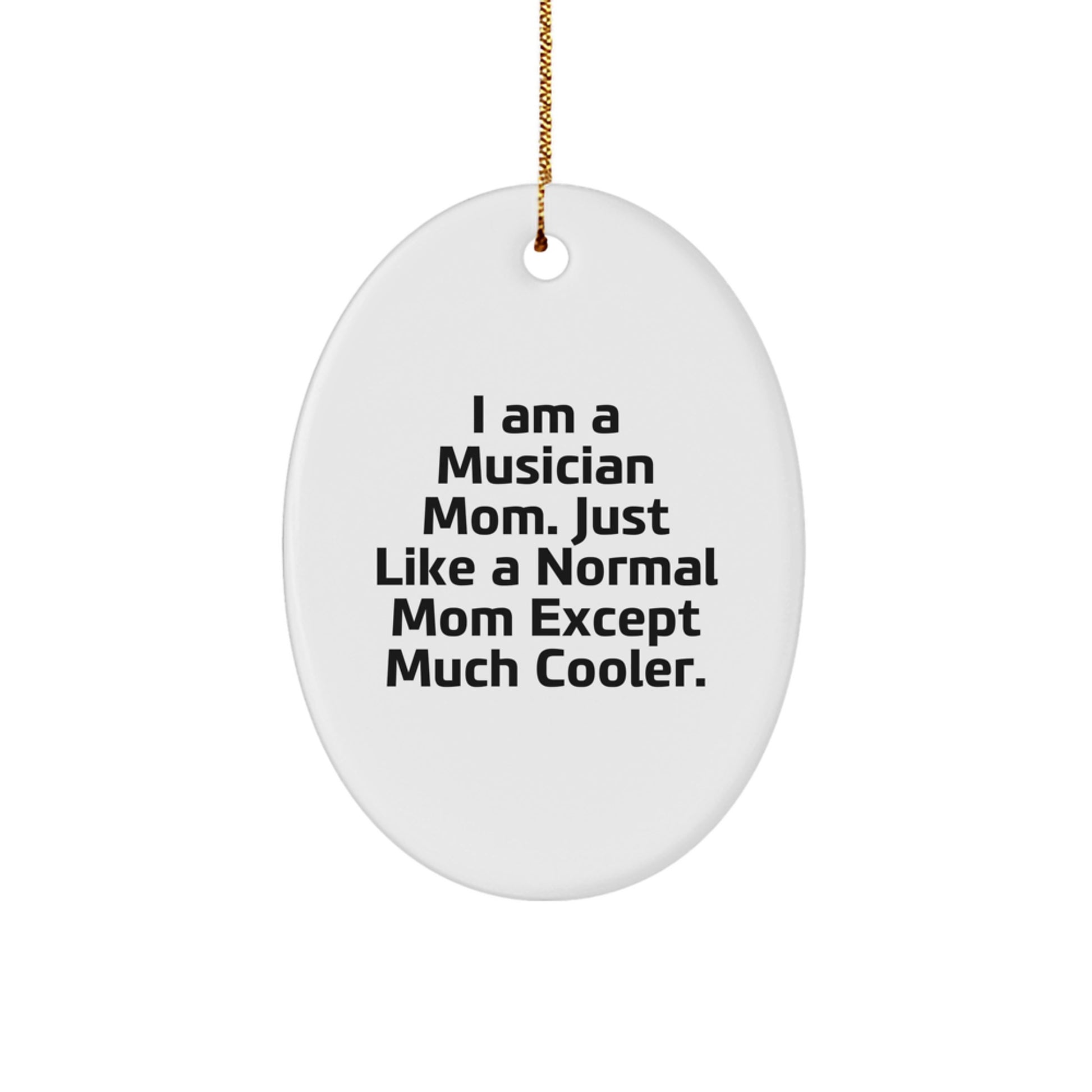 Musician Christmas Ornament Keepsake for Him Gift - Image 1