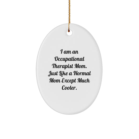 Fun Occupational Therapist Christmas Ornament for Friends Novelty Gift - Image 1