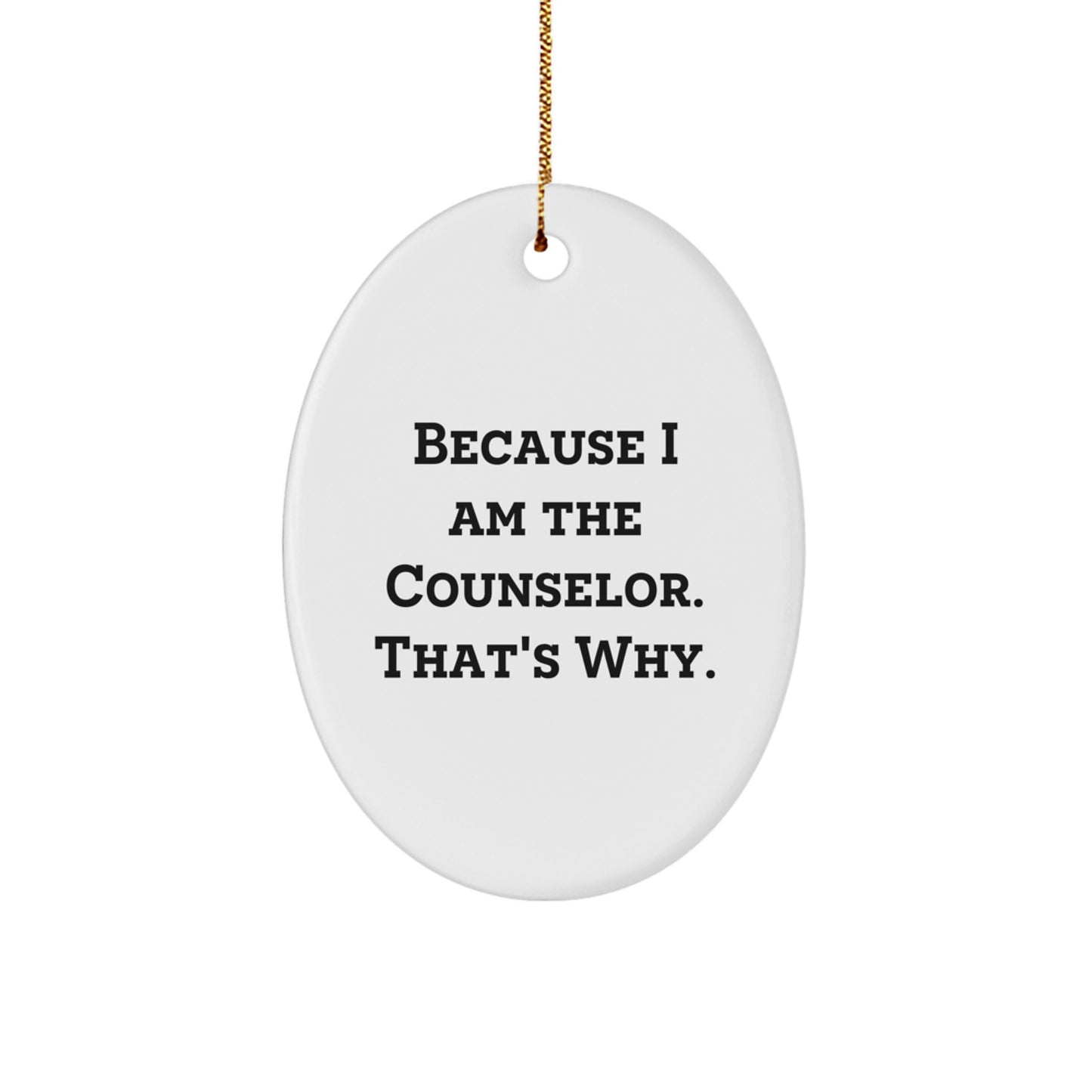 Favorite Counselor Christmas Ornament for Kids Gift Bright Keepsake - Image 1