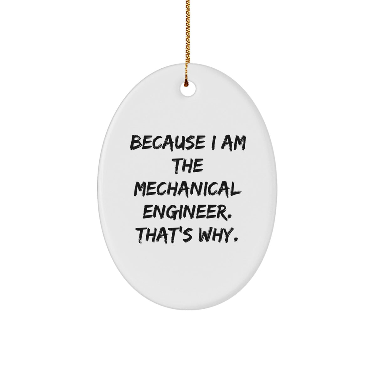 Christmas Ornament Gift for Family Mechanical Engineer's Treasure - Image 1
