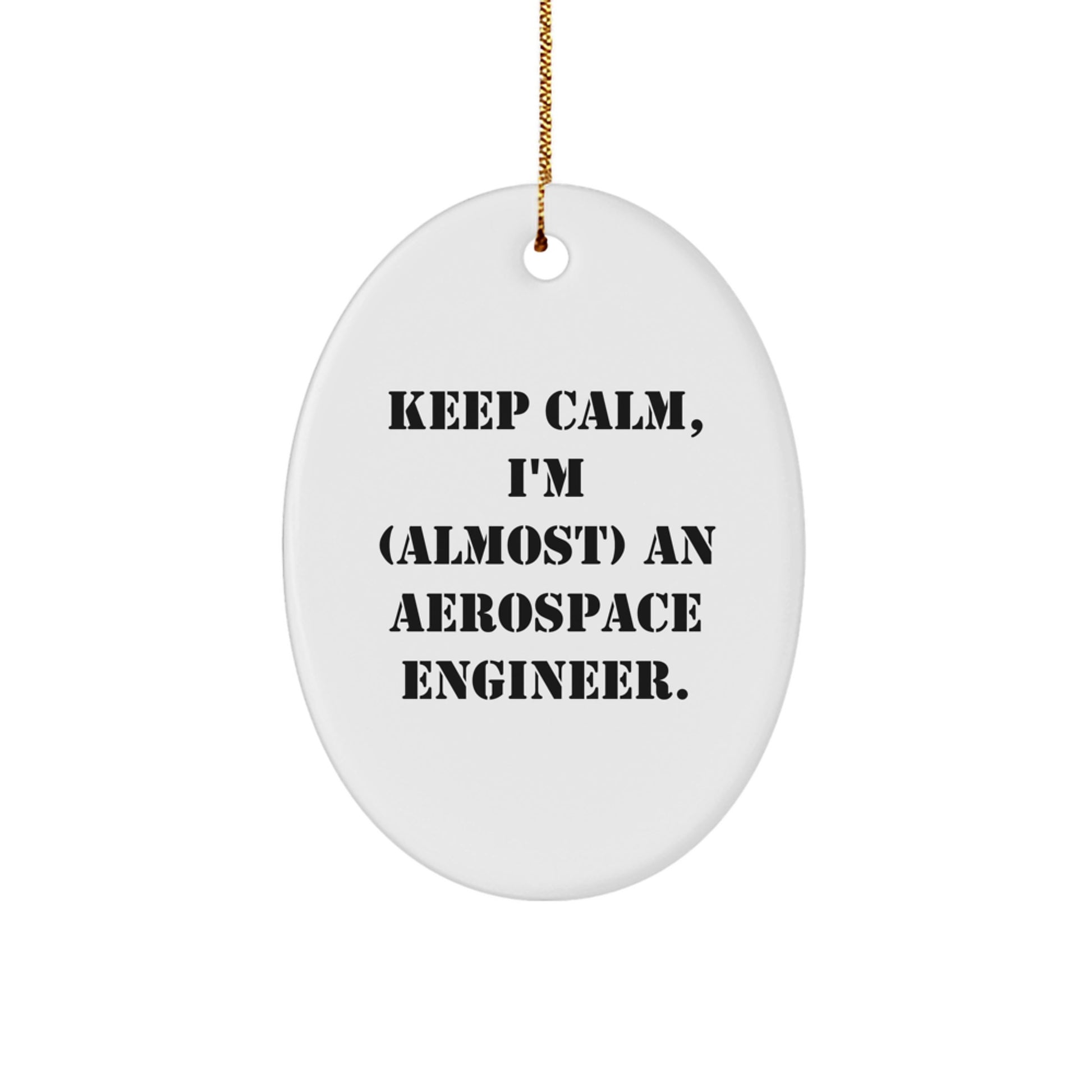 Aerospace Engineer Christmas Ornament for Coworkers Idea Surprise Gift - Image 1