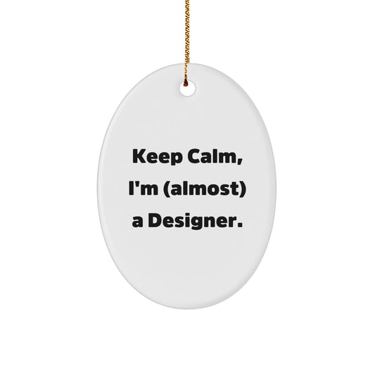 Designer Novelty Christmas Ornament for Friends Gift - Image 1