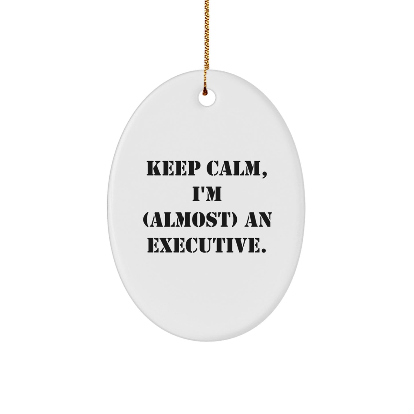 Executive Keepsake Christmas Ornament for Him Gift - Image 1