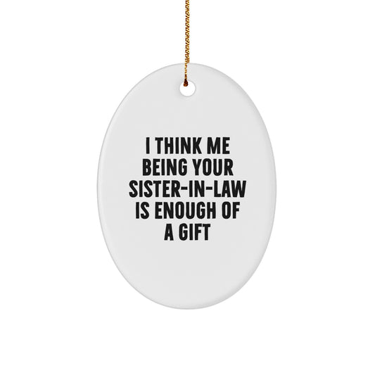 Funny Sister-in-law Gifts from Men, Women, Friends, Coworkers, Family for Christmas Unique Gifts - Image 1