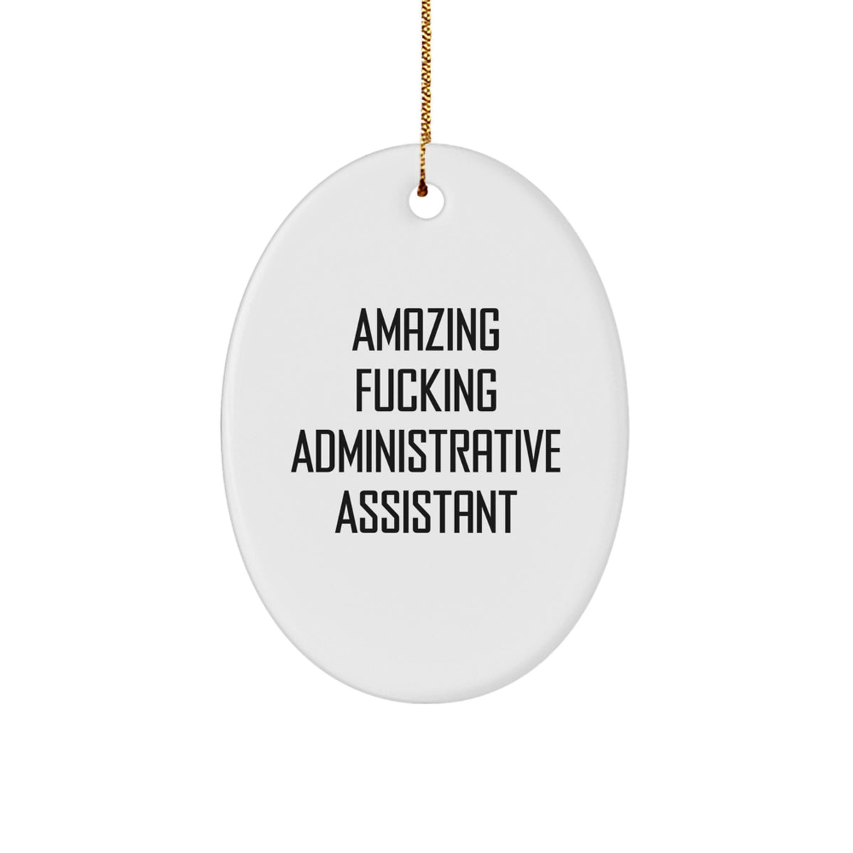 Administrative Assistant Christmas Ornament Amazing Gift Friends Novelty - Image 1