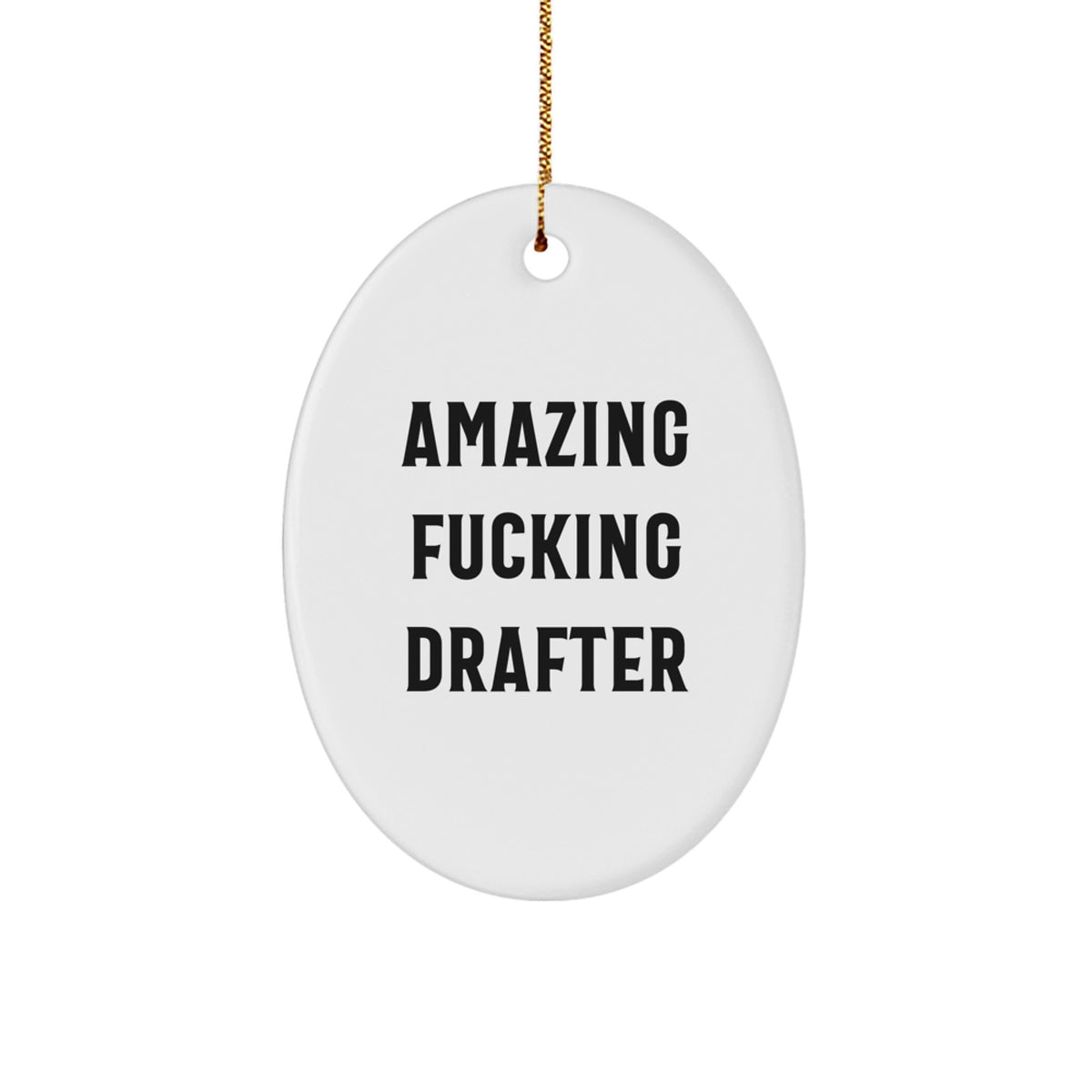 Drafter Keepsake Christmas Ornament for Him Gift Ultimate Holiday - Image 1