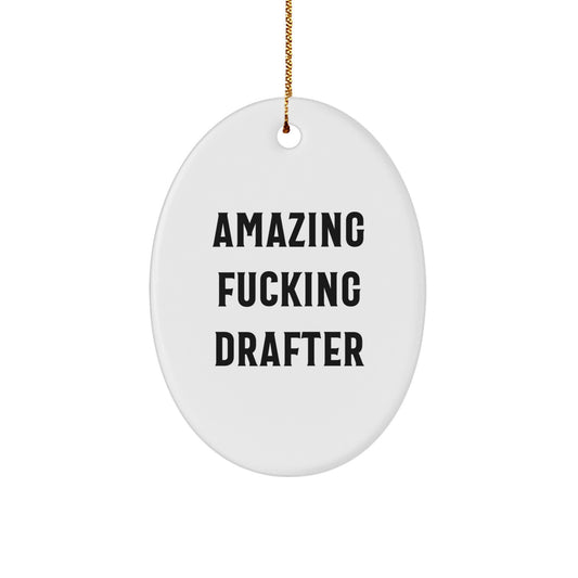 Drafter Keepsake Christmas Ornament for Him Gift Ultimate Holiday - Image 1