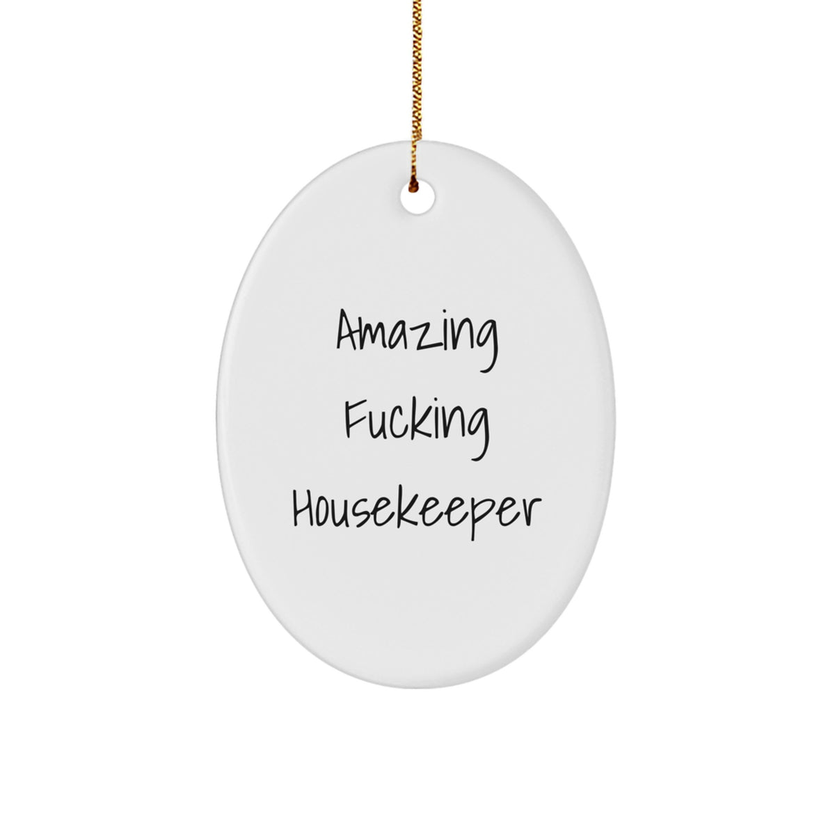 Amazing Housekeeper Christmas Ornament Gift for Family - Holiday - Image 1