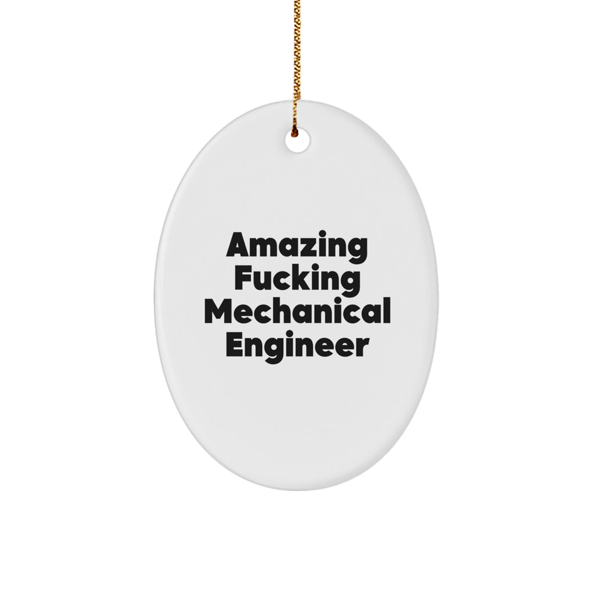 Mechanical Engineer Christmas Ornament Gift for Her Amazing Present - Image 1