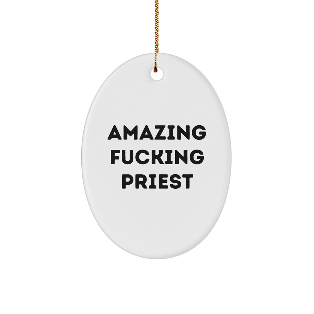 Family Treasure Priest Christmas Ornament Gift - Image 1