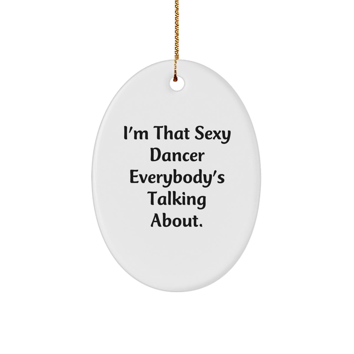 Christmas Gift for Her Sexy Dancer Present - A Festive Holiday Keepsake - Image 1