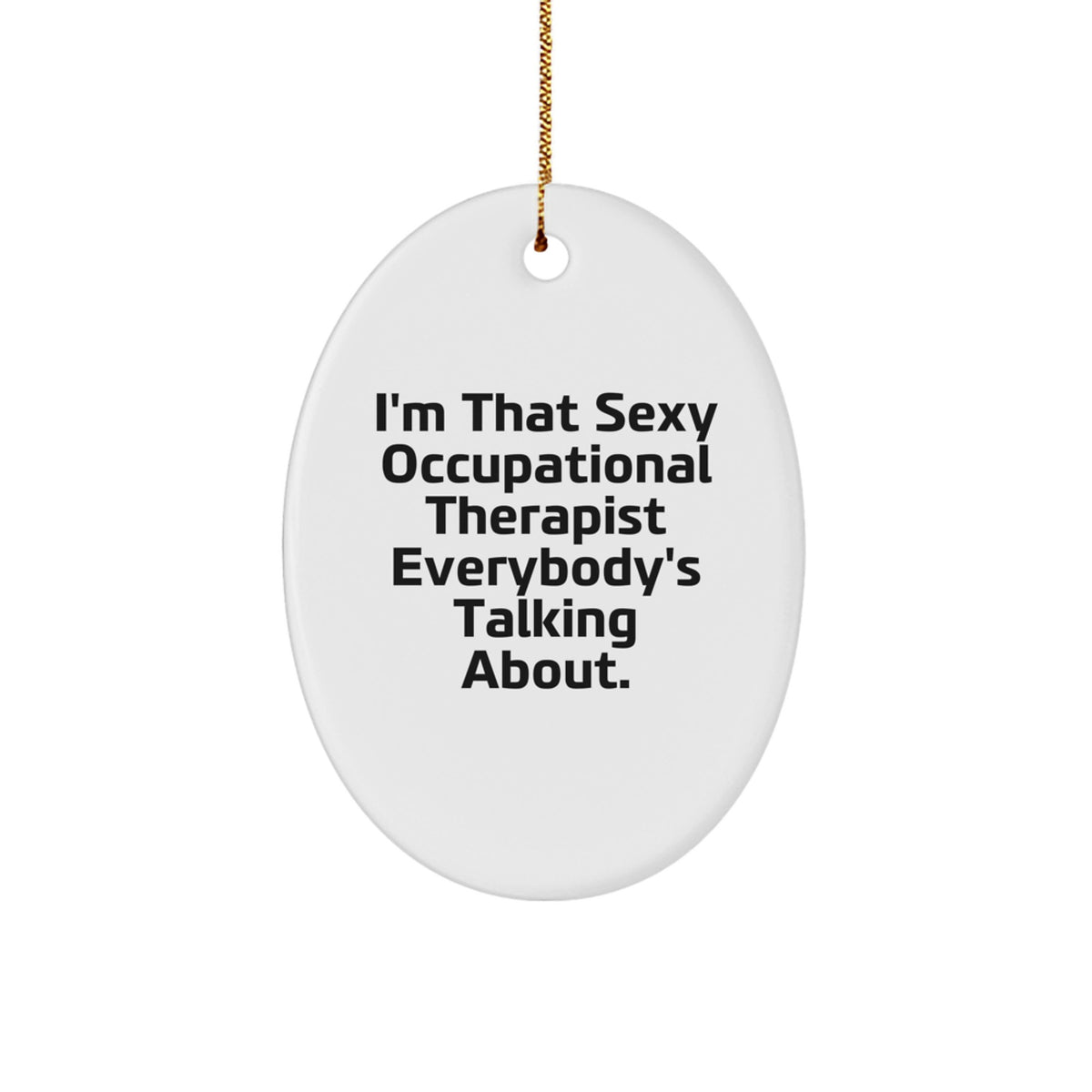 Occupational Therapist Christmas Ornament Memento for Teens Gift - Image 1
