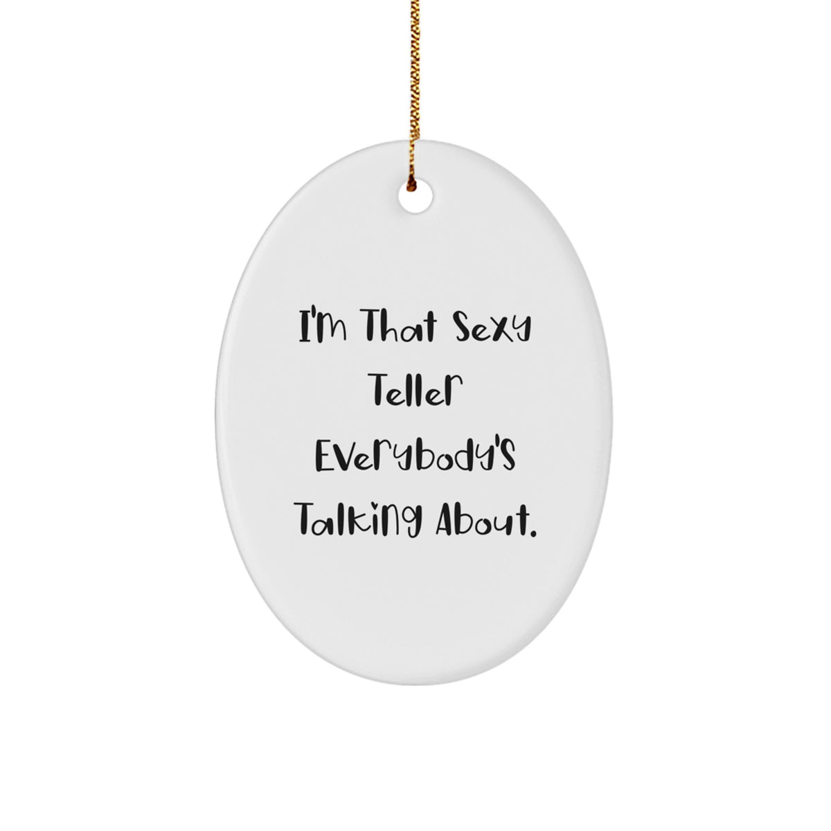 Teller Christmas Ornament Keepsake for Him Gift - Image 1