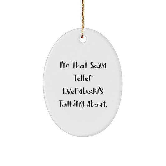 Teller Christmas Ornament Keepsake for Him Gift - Image 1