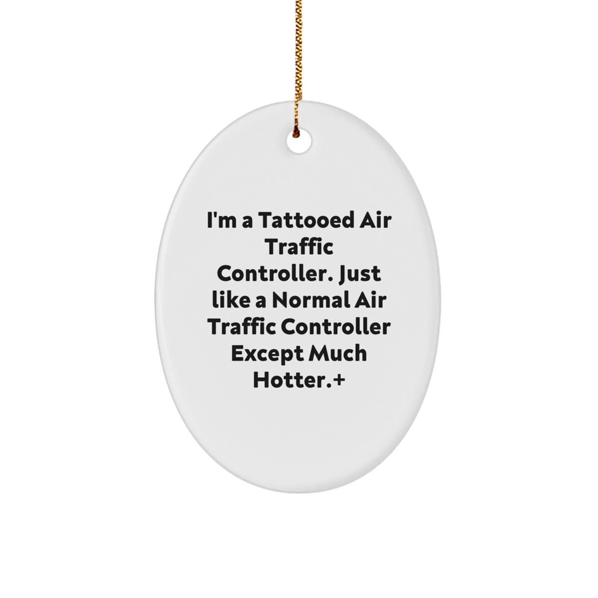 Air Traffic Controller Keepsake Christmas Ornament for Him Holiday Gift - Image 1