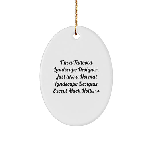 Christmas Ornament Surprise for Teens Landscape Designer Gift - Image 1