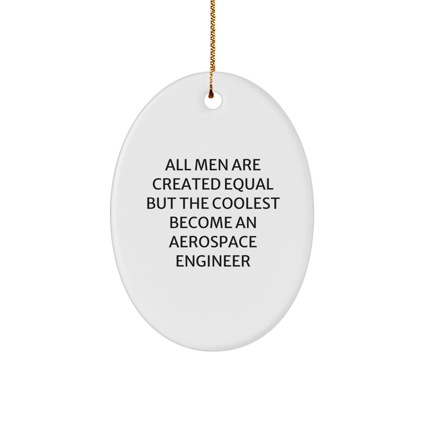 Aerospace Engineer Christmas Ornament for Coworkers Gift Coolest - Image 1
