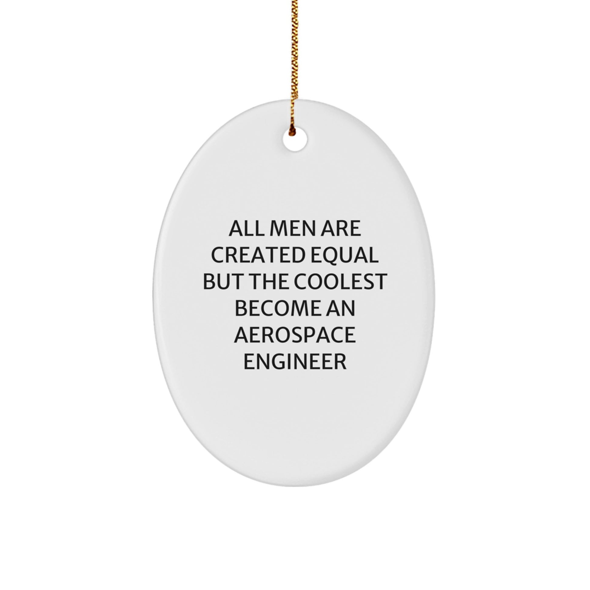 Aerospace Engineer Christmas Ornament for Coworkers Gift Coolest - Image 1