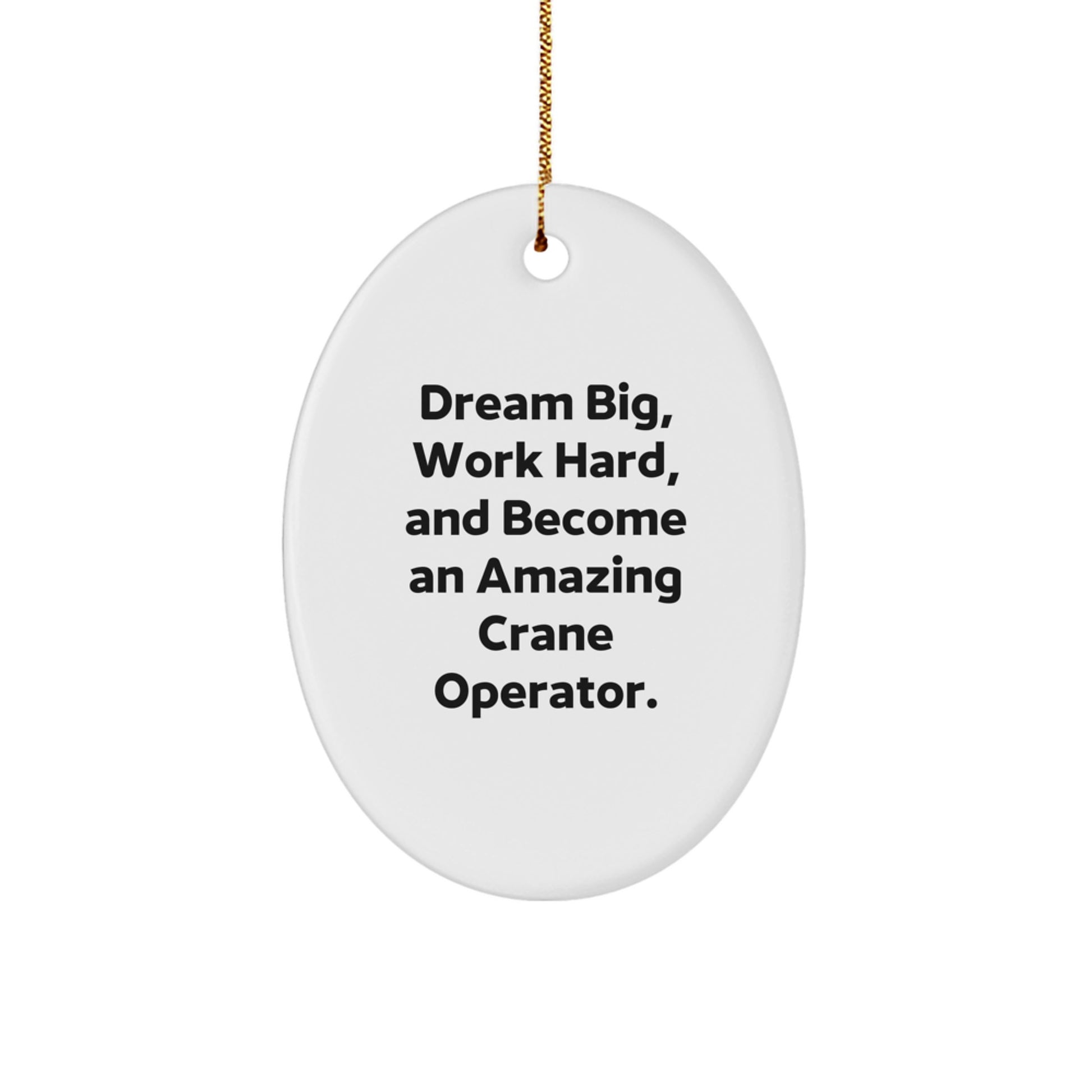 Funny Crane Operator Gifts for Men Christmas Unique Presents from Friends - Image 1