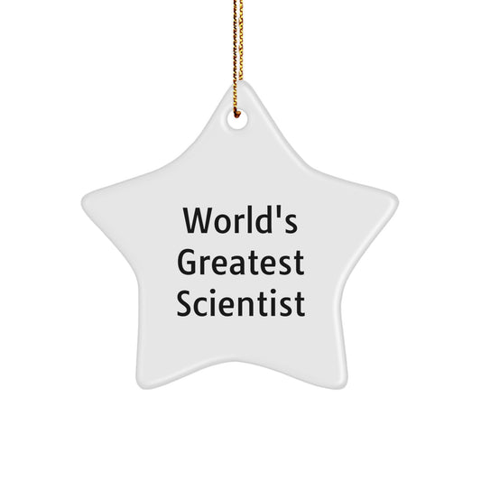 Funny 'World's Greatest Scientist' Quotes Christmas Unique Gifts from Friends to Men - Image 1